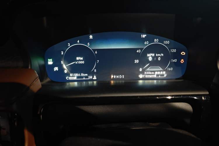 Used Lincoln Nautilus 2021 2.7T Four-Wheel Drive Prestige Edition Instrument Cluster