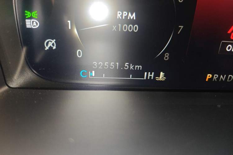 Used Lincoln Nautilus 2021 2.7T Four-Wheel Drive Prestige Edition Odometer Close Up