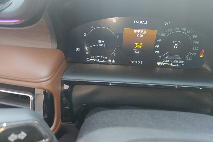 Used Lincoln Nautilus 2021 Revised Version 2.7T Four-Wheel Drive Prestige Edition Odometer Close Up
