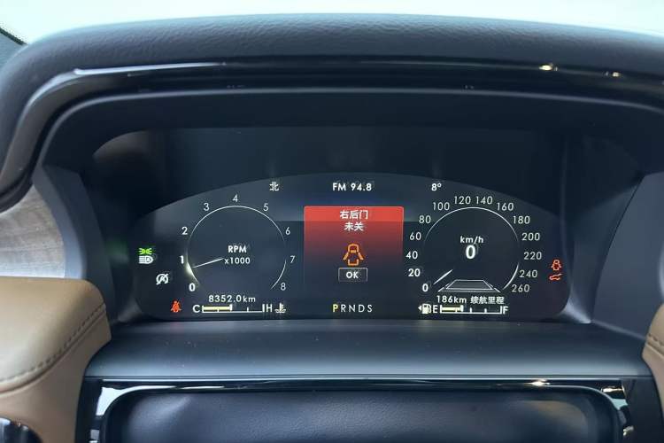 Used Lincoln Nautilus 2021 Revised Version 2.7T Four-Wheel Drive Prestige Edition Odometer Close Up