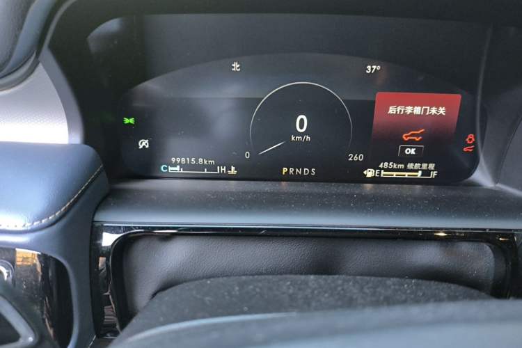 Used Lincoln Nautilus 2021 2.0T Four-Wheel Drive Luxury Edition Odometer Close Up