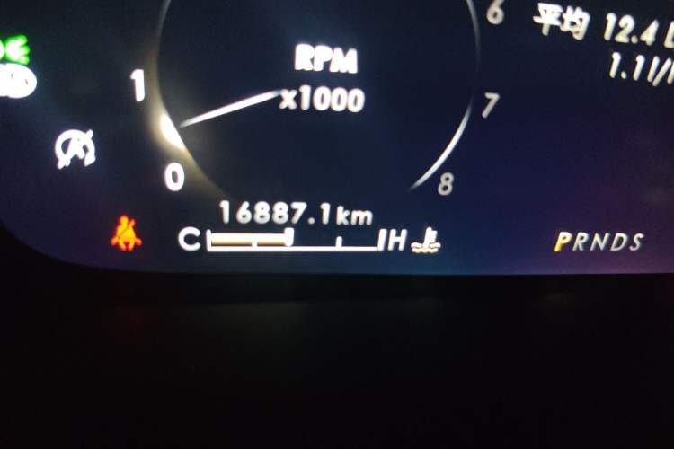 Used Lincoln Nautilus 2021 2.7T Four-Wheel Drive Prestige Edition Odometer Close Up