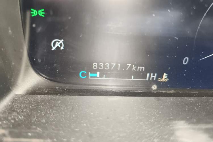 Used Lincoln Nautilus 2021 2.0T Four-Wheel Drive Luxury Edition Odometer Close Up