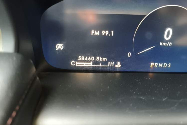 Used Lincoln Nautilus 2021 2.0T Four-Wheel Drive Luxury Edition Odometer Close Up