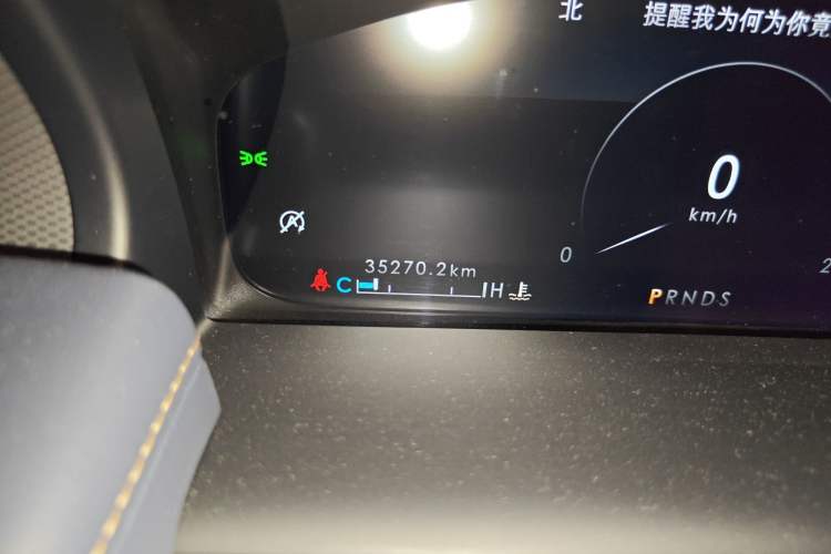 Used Lincoln Nautilus 2021 2.0T Four-Wheel Drive Luxury Edition Odometer Close Up