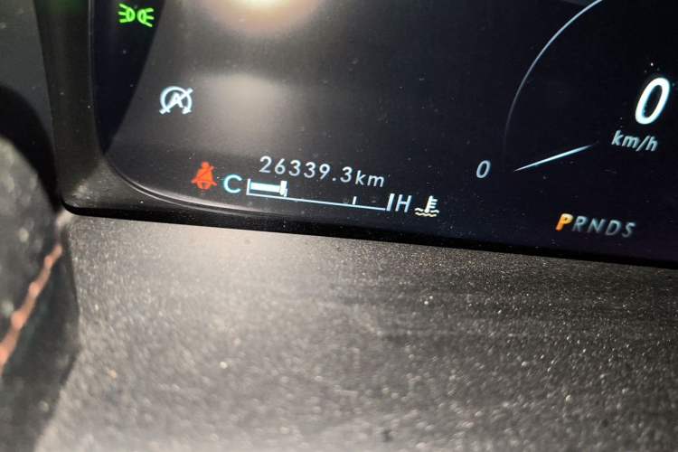 Used Lincoln Nautilus 2021 2.0T Four-Wheel Drive Luxury Edition Odometer Close Up
