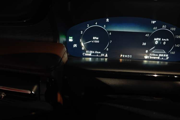 Used Lincoln Nautilus 2021 2.7T Four-Wheel Drive Prestige Edition Odometer Close Up
