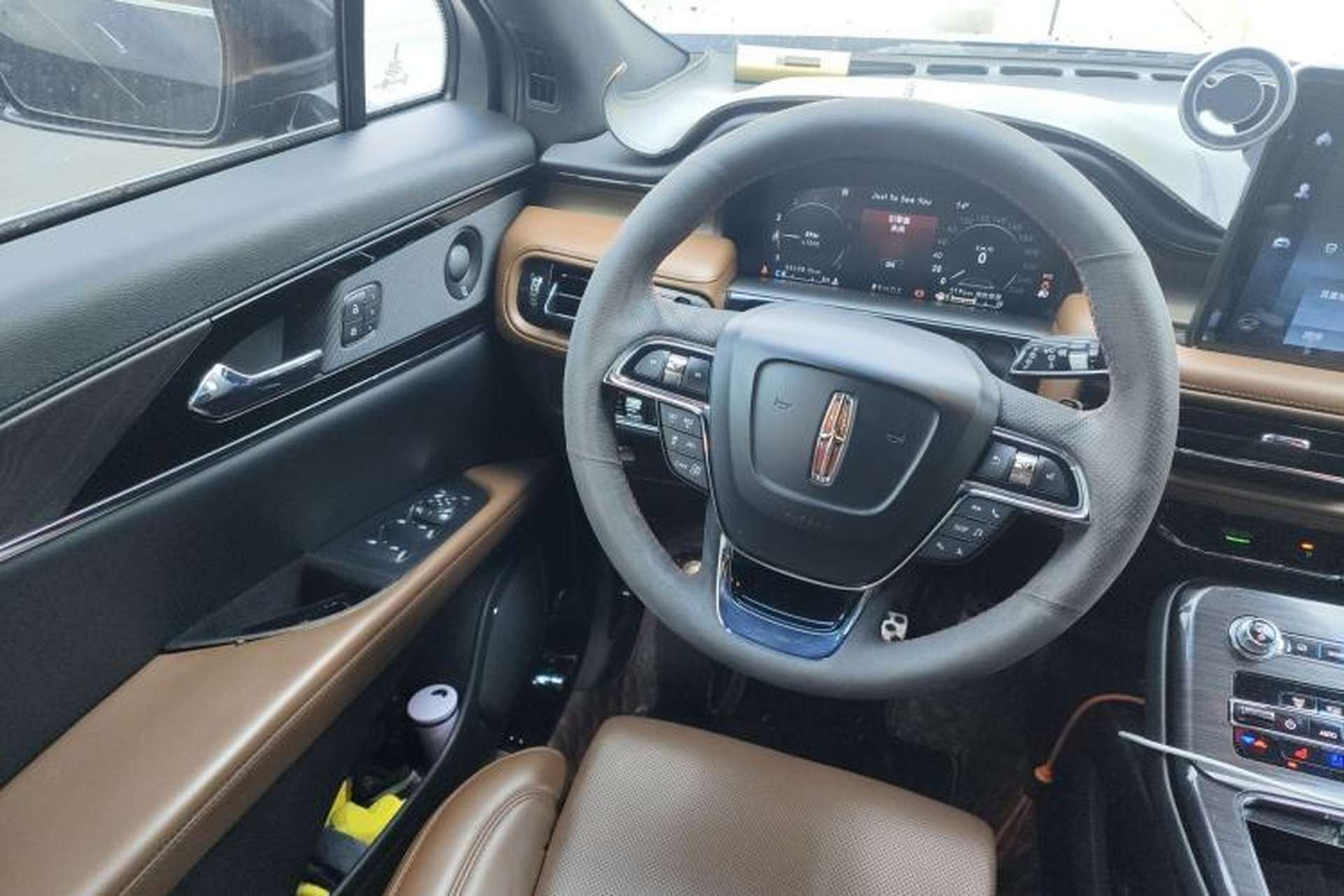 Used Lincoln Nautilus 2021 2.7T Four-Wheel Drive Prestige Edition Steering Wheel