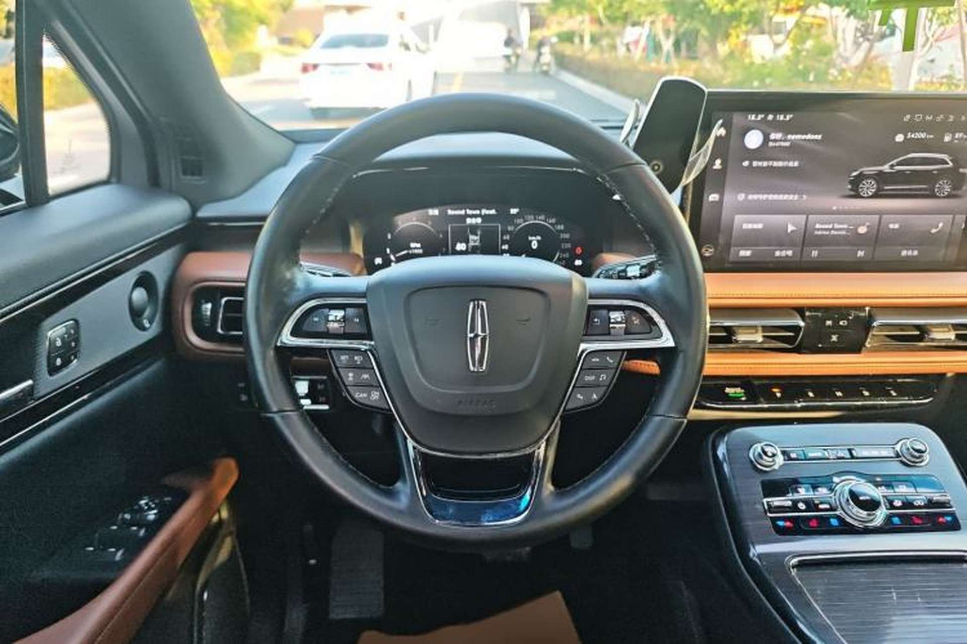 Used Lincoln Nautilus 2021 2.7T Four-Wheel Drive Prestige Edition Steering Wheel