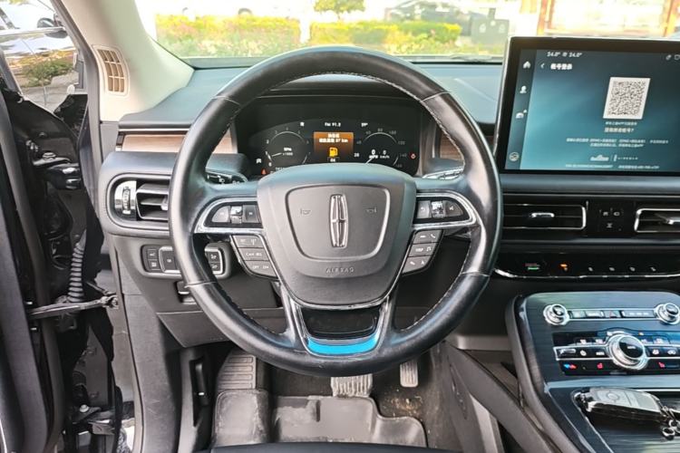 Used Lincoln Nautilus 2021 2.0T Four-Wheel Drive Luxury Edition Steering Wheel