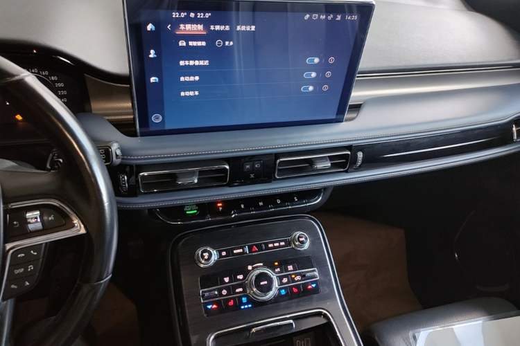 Used Lincoln Nautilus 2021 2.7T Four-Wheel Drive Prestige Edition Audio And AC Panel