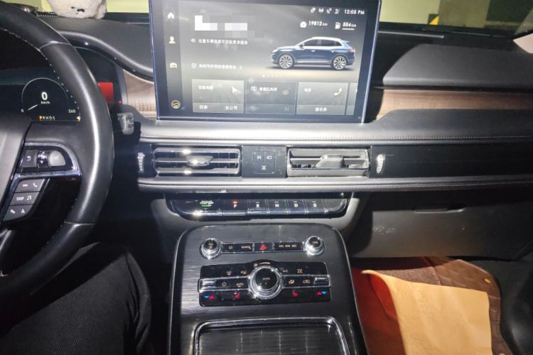 Used Lincoln Nautilus 2021 2.0T Four-Wheel Drive Luxury Edition Audio And AC Panel