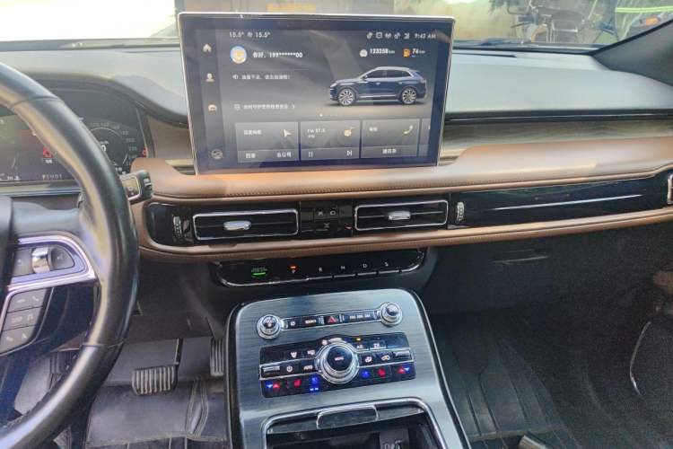 Used Lincoln Nautilus 2021 2.7T Four-Wheel Drive Prestige Edition Audio And AC Panel