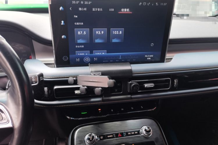 Used Lincoln Nautilus 2021 2.7T Four-Wheel Drive Prestige Edition Audio And AC Panel