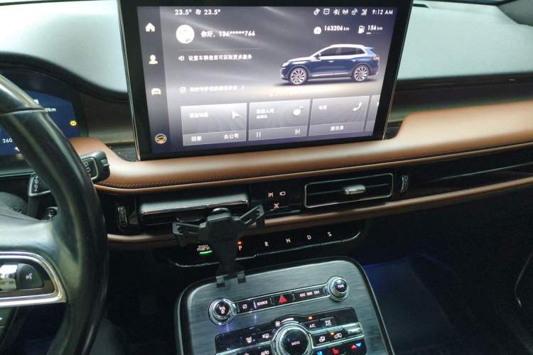 Used Lincoln Nautilus 2021 2.7T Four-Wheel Drive Prestige Edition Audio And AC Panel