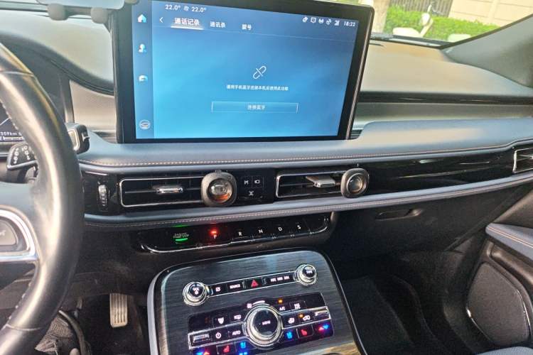 Used Lincoln Nautilus 2021 2.7T Four-Wheel Drive Prestige Edition Audio And AC Panel