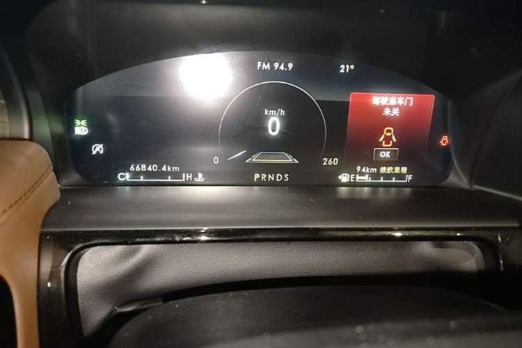 Used Lincoln Nautilus 2021 2.7T Four-Wheel Drive Prestige Edition Instrument Cluster