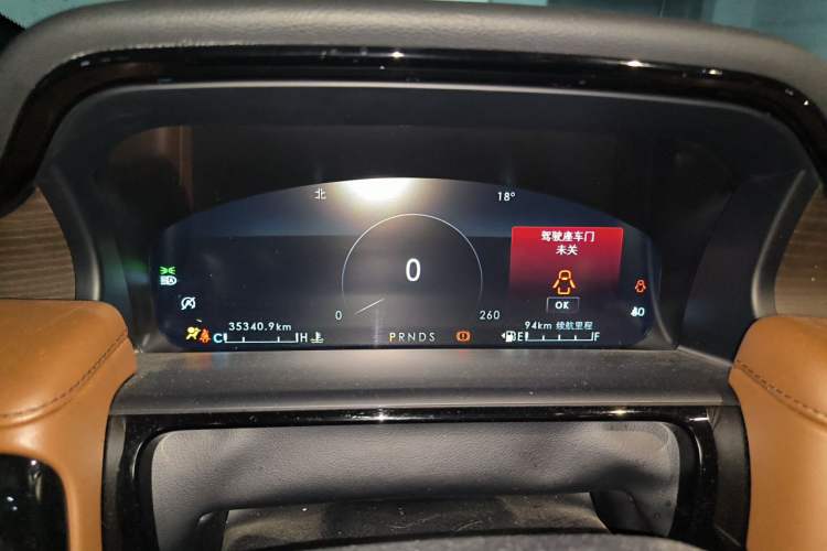 Used Lincoln Nautilus 2021 2.7T Four-Wheel Drive Prestige Edition Instrument Cluster
