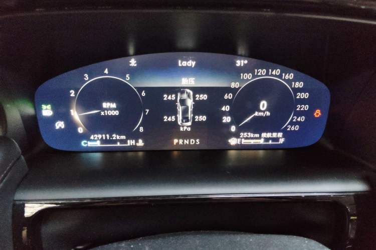 Used Lincoln Nautilus 2021 2.0T Four-Wheel Drive Luxury Edition Instrument Cluster