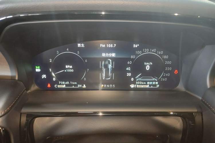 Used Lincoln Nautilus 2021 2.7T Four-Wheel Drive Prestige Edition Instrument Cluster