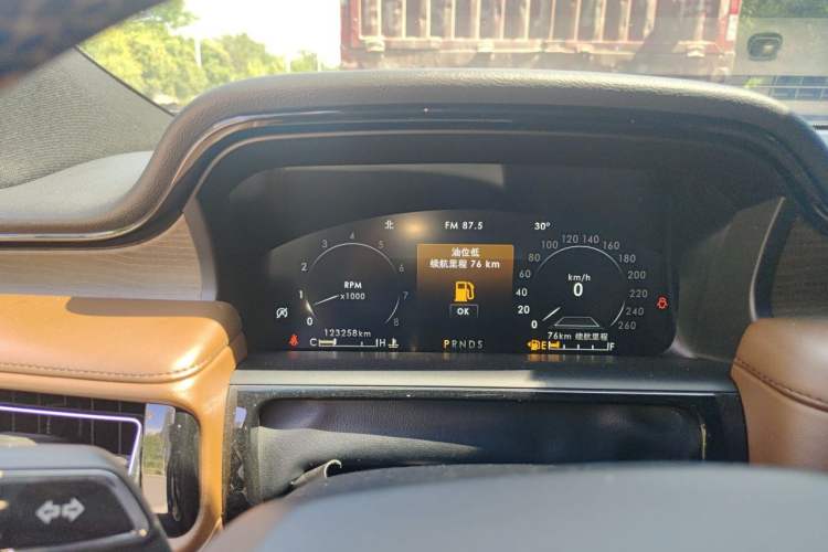 Used Lincoln Nautilus 2021 2.7T Four-Wheel Drive Prestige Edition Instrument Cluster