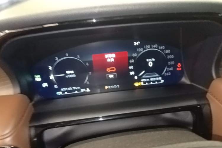 Used Lincoln Nautilus 2021 2.7T Four-Wheel Drive Prestige Edition Instrument Cluster