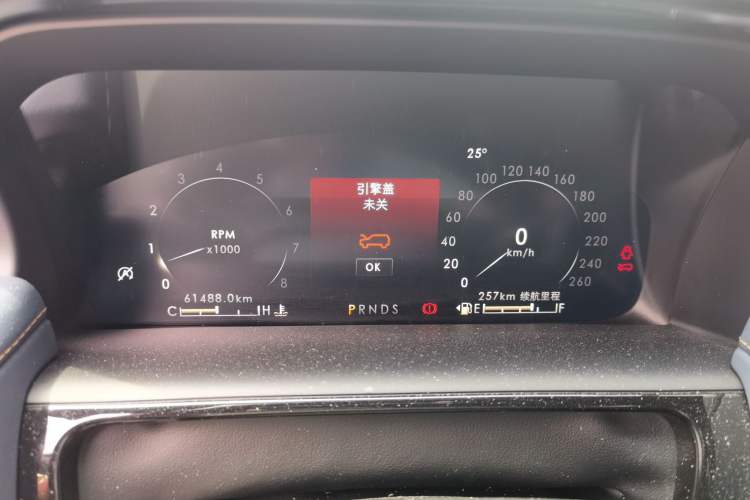 Used Lincoln Nautilus 2021 2.7T Four-Wheel Drive Prestige Edition Instrument Cluster