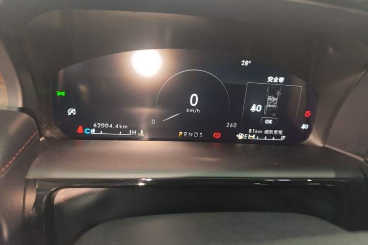 Used Lincoln Nautilus 2021 2.0T Four-Wheel Drive Luxury Edition Instrument Cluster