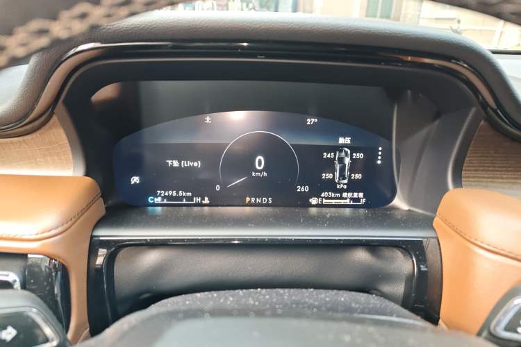 Used Lincoln Nautilus 2021 2.7T Four-Wheel Drive Prestige Edition Instrument Cluster