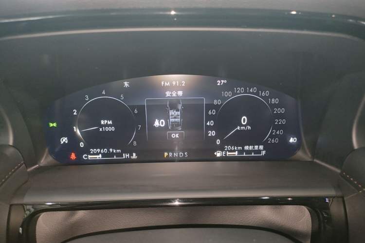 Used Lincoln Nautilus 2021 2.0T Four-Wheel Drive Luxury Edition Instrument Cluster