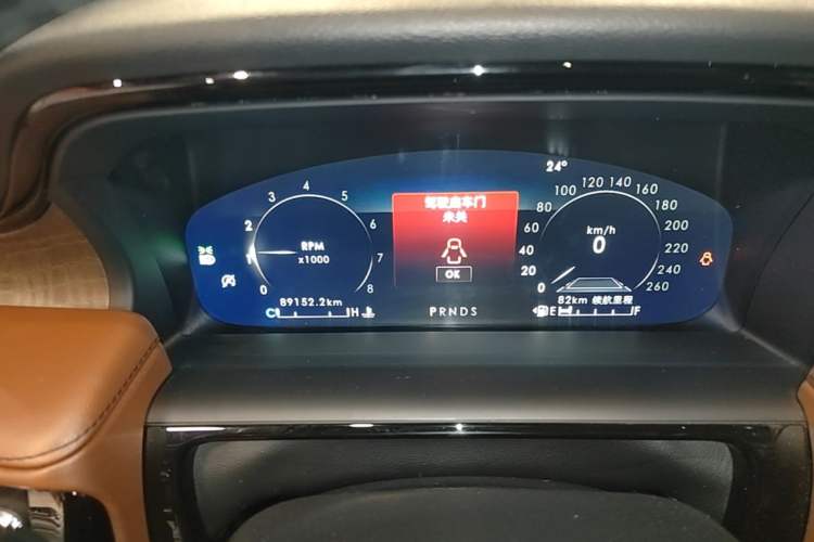 Used Lincoln Nautilus 2021 2.7T Four-Wheel Drive Prestige Edition Instrument Cluster