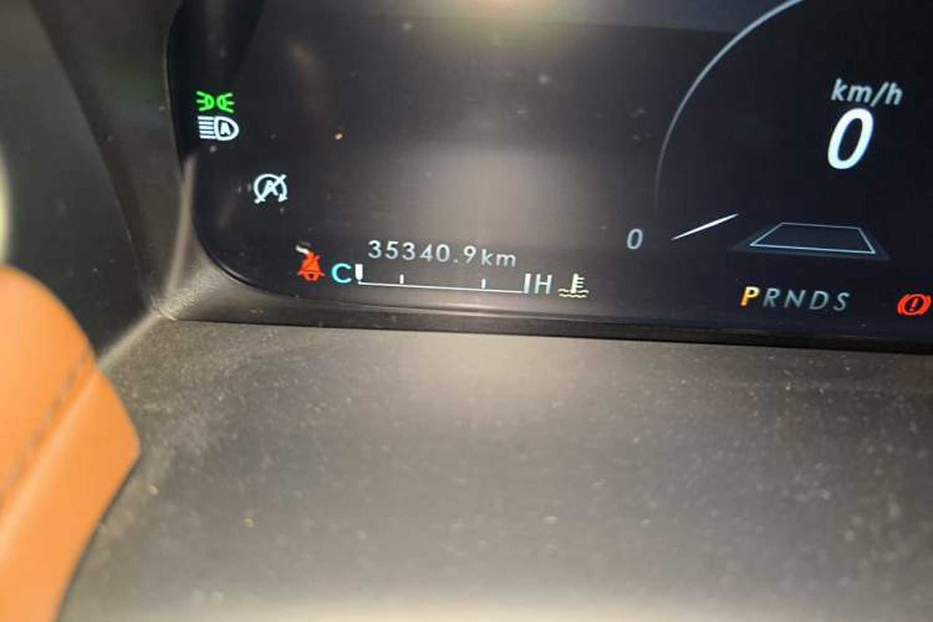Used Lincoln Nautilus 2021 2.7T Four-Wheel Drive Prestige Edition Odometer Close Up