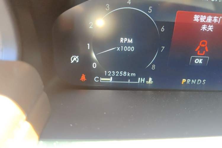Used Lincoln Nautilus 2021 2.7T Four-Wheel Drive Prestige Edition Odometer Close Up