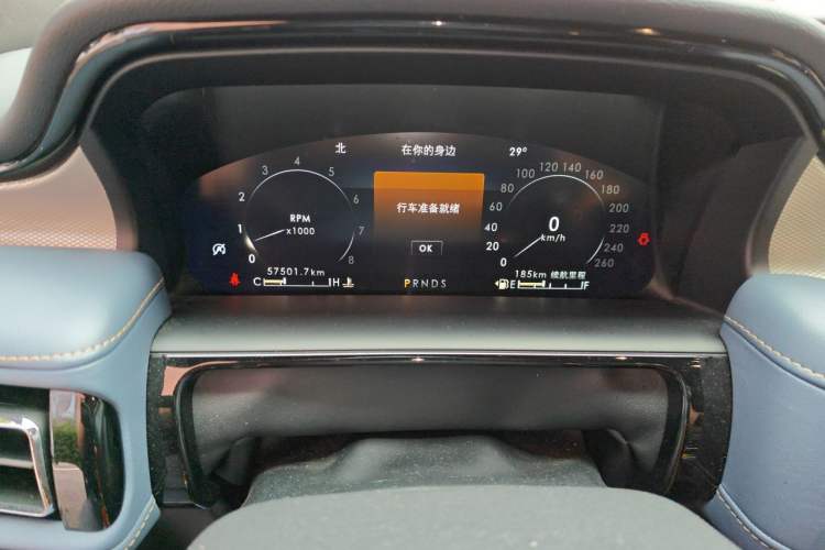 Used Lincoln Nautilus 2021 2.7T Four-Wheel Drive Prestige Edition Odometer Close Up