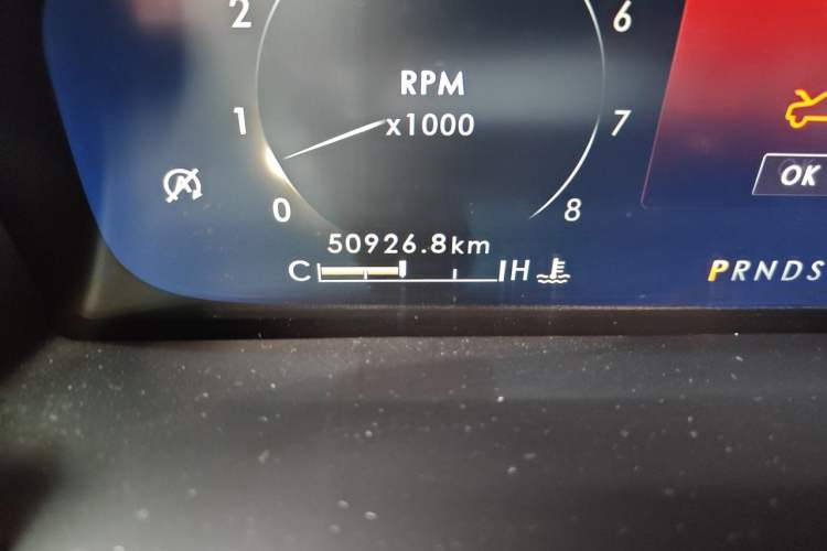 Used Lincoln Nautilus 2021 2.7T Four-Wheel Drive Prestige Edition Odometer Close Up
