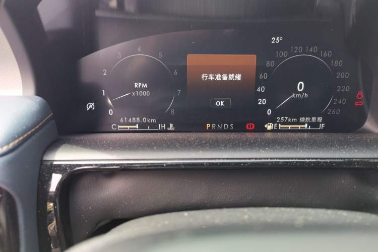 Used Lincoln Nautilus 2021 2.7T Four-Wheel Drive Prestige Edition Odometer Close Up