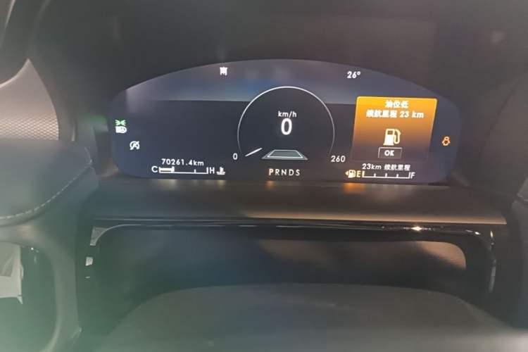 Used Lincoln Nautilus 2021 2.7T Four-Wheel Drive Prestige Edition Odometer Close Up