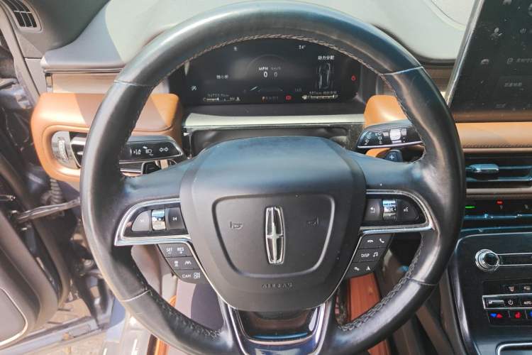 Used Lincoln Nautilus 2021 2.7T Four-Wheel Drive Prestige Edition Steering Wheel