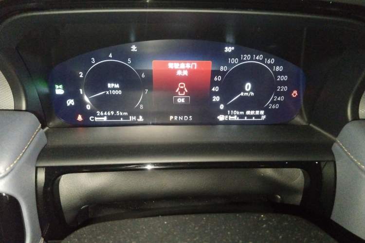 Used Lincoln Nautilus 2021 2.7T Four-Wheel Drive Prestige Edition Instrument Cluster