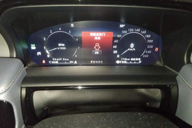 Used Lincoln Nautilus 2021 2.7T Four-Wheel Drive Prestige Edition Odometer Close Up