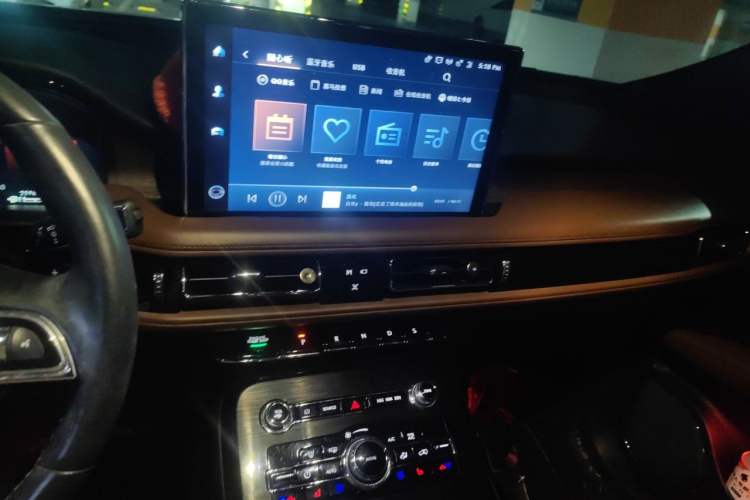 Used Lincoln Nautilus 2021 2.7T Four-Wheel Drive Prestige Edition Audio And AC Panel