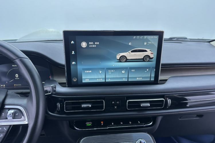 Used Lincoln Nautilus 2021 2.0T Four-Wheel Drive Luxury Edition Audio And AC Panel