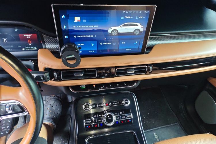 Used Lincoln Nautilus 2021 2.7T Four-Wheel-Drive Presidential Edition Audio And AC Panel