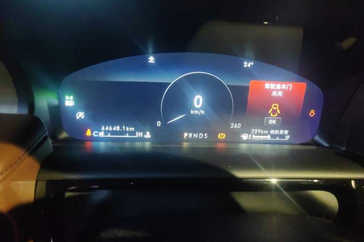 Used Lincoln Nautilus 2021 2.7T Four-Wheel Drive Prestige Edition Instrument Cluster