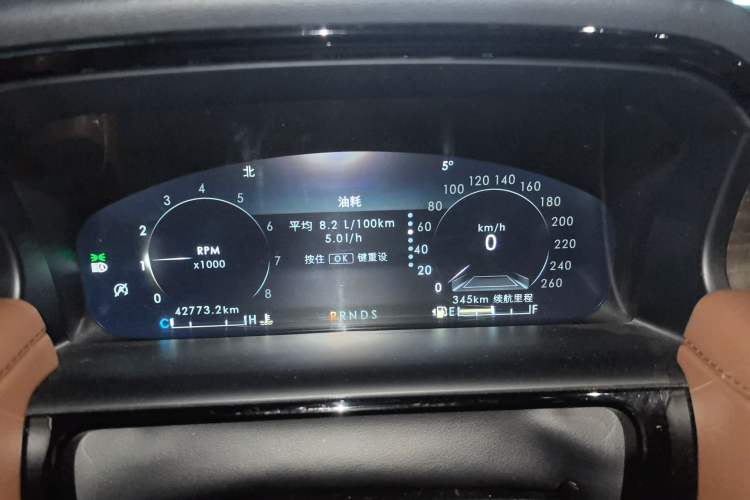 Used Lincoln Nautilus 2021 2.7T Four-Wheel Drive Prestige Edition Instrument Cluster