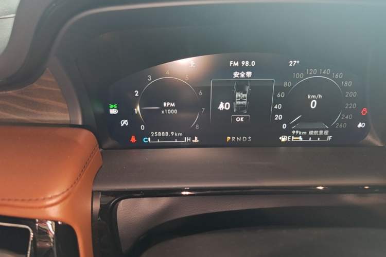 Used Lincoln Nautilus 2021 2.0T Four-Wheel Drive Luxury Edition Instrument Cluster