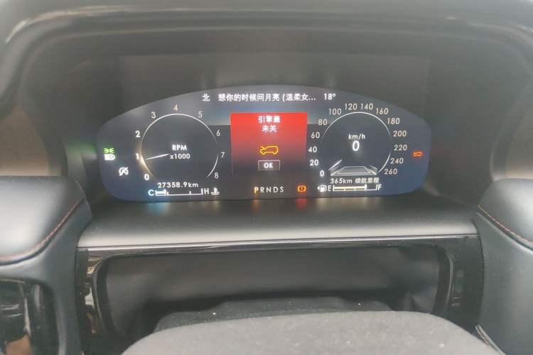 Used Lincoln Nautilus 2021 2.7T Four-Wheel Drive Prestige Edition Instrument Cluster