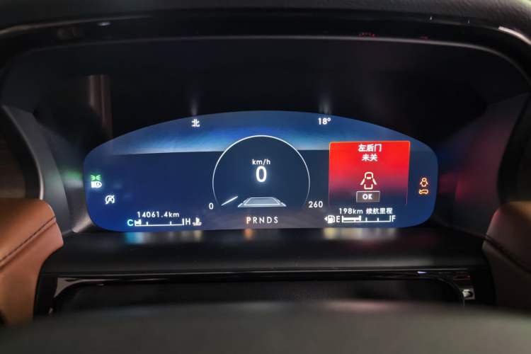 Used Lincoln Nautilus 2021 2.7T Four-Wheel Drive Prestige Edition Instrument Cluster