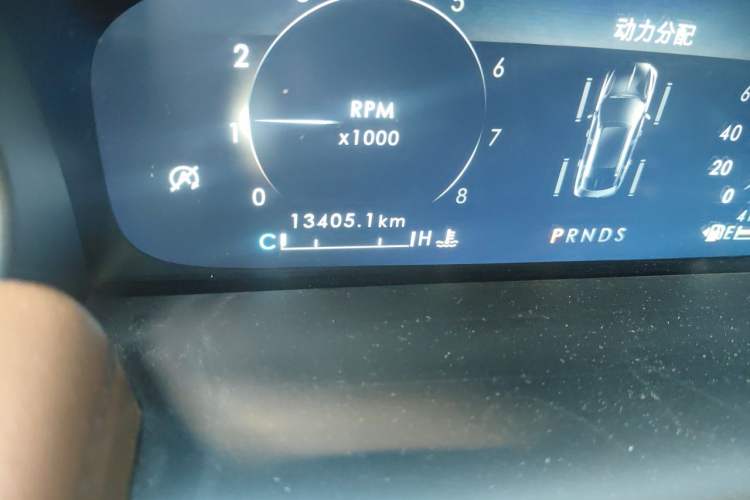 Used Lincoln Nautilus 2021 2.7T Four-Wheel Drive Prestige Edition Odometer Close Up