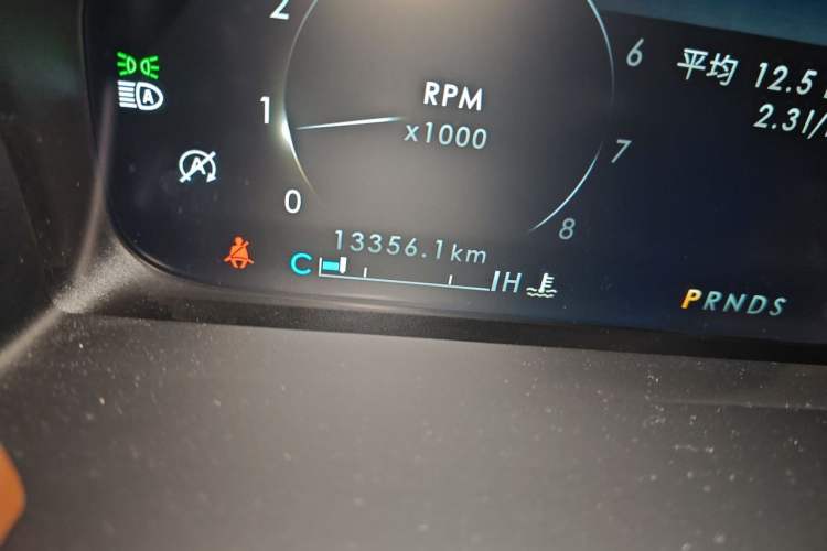 Used Lincoln Nautilus 2021 Revised Version 2.7T Four-Wheel Drive Prestige Edition Odometer Close Up